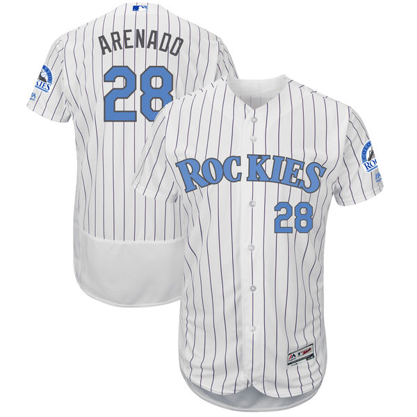 Men's Colorado Rockies Flex Base Custom Jersey MLBC0097